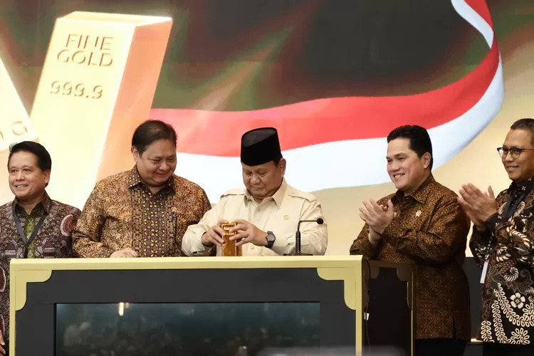 Prabowo Resmikan BSI Sebagai Bank Emas Pertama, Perkuat Ekonomi Nasional