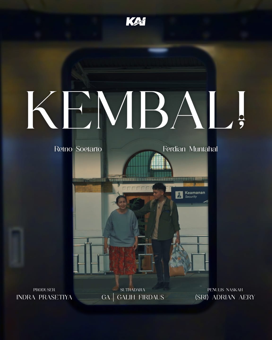 Hibur Pemudik, KAI Luncurkan Film Pendek “Kembali” Penuh Makna di Lebaran