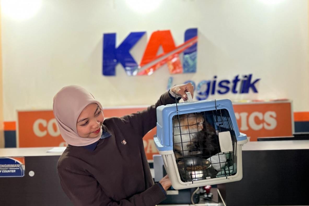 KAI Logistik Sediakan Layanan Pengiriman Hewan Peliharaan di Kalog Ekspress