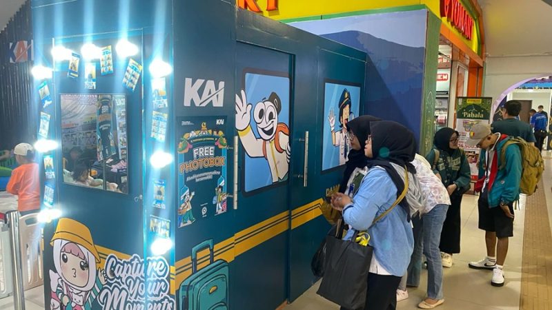 KAI Daop 2 Bandung Berikan Kenyamanan Lebaran dengan Fasilitas Unik di Stasiun
