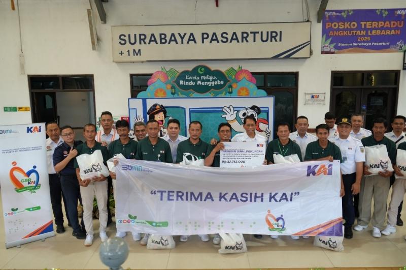 TJSL KAI Sentuh Lapisan Masyarakat: Rp8,1 Miliar untuk Kesejahteraan