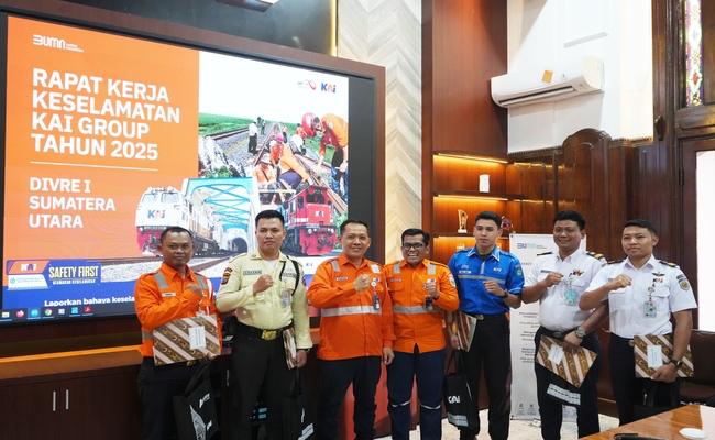 Apresiasi KAI Bandara Cabang Medan, Dedikasi Personel Jadi Inspirasi Keselamatan
